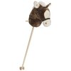 Koń na kiju TEDDYKOMPANIET Hobby Horse T-TED-12567 Brązowy