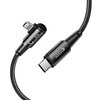 Kabel USB-C - Lightning TECH-PROTECT UltraBoost L 20W 1 m Szary Rodzaj Kabel kątowy