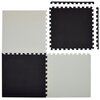 Mata piankowa HUMBI Puzzle 62 x 62 x 1 cm (12 elementów) Biało-czarny Płeć Chłopiec