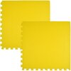 Mata piankowa HUMBI Puzzle 62 x 62 x 1 cm (6 elementów) Żółty