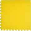 Mata piankowa HUMBI Puzzle 62 x 62 x 1 cm (9 elementów) Żółty Płeć Dziewczynka