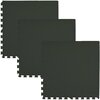 Mata piankowa HUMBI Puzzle 62 x 62 x 1 cm (9 elementów) Czarny
