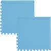 Mata piankowa HUMBI Puzzle 62 x 62 x 1 cm (6 elementów) Błękitny