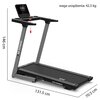 Bieżnia elektryczna DS FITNESS Run&Go K11420 1100W 16km/h Możliwość złożenia Tak (podnoszony pas)