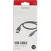 Kabel USB - USB-C HAMA 201595 1.5 m Czarny Typ USB - USB-C