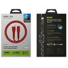 Kabel USB - Lightning ENERGEA Nyloflex MFI 1.5 m Czerwony Złącze 1 USB-A