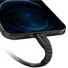 Kabel USB - Lightning ENERGEA Nyloflex MFI 1.5 m Czarny Typ USB-A - Lightning