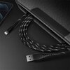 Kabel USB - Lightning ENERGEA Nyloflex MFI 1.5 m Czarny Dedykowany model Urządzenia z wejściem Lightning