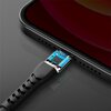 Kabel USB-C - Lightning ENERGEA Nyloflex MFI 1.5 m Czarny Długość [m] 1.5