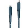Kabel USB-C - Lightning ENERGEA Nyloflex MFI 1.5 m Niebieski Rodzaj Kabel