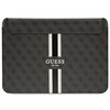 Etui na laptopa GUESS 4G Printed Stripes 14 cali Czarny