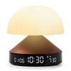 Budzik z lampką LEXON Mina Sunrise LR153BZ Brązowy Funkcje dodatkowe Funkcja ładowania przez USB
