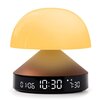Budzik z lampką LEXON Mina Sunrise LR153BZ Brązowy Materiał Tworzywo ABS