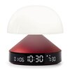 Budzik z lampką LEXON Mina Sunrise LR153DR Czerwony Funkcje dodatkowe Funkcja drzemki