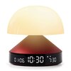 Budzik z lampką LEXON Mina Sunrise LR153DR Czerwony Funkcje dodatkowe Funkcja ładowania przez USB