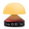 Budzik z lampką LEXON Mina Sunrise LR153DR Czerwony Materiał Tworzywo ABS
