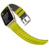 Pasek UNIQ Linus Airosoft Silicone do Apple Watch Series (42/44/45/49mm) Limonkowy Materiał Silikon