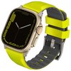 Pasek UNIQ Linus Airosoft Silicone do Apple Watch Series (42/44/45/49mm) Limonkowy