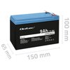 Akumulator QOLTEC 53700 9Ah 12.8V Maksymalny prąd ładowania [A] 4.5
