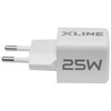 Ładowarka sieciowa XLINE WCG252W 25W Biały Grubość [mm] 31