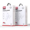 Ładowarka sieciowa XO CE09 45W + Kabel USB Typ-C - Lightning Biały Grubość [mm] 35
