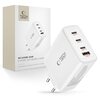 Ładowarka sieciowa TECH-PROTECT GaN 100W Biały Rodzaj złącza USB-C - 3 szt.