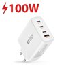 Ładowarka sieciowa TECH-PROTECT GaN 100W Biały