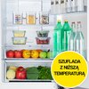 Lodówka HISENSE RB390N4BFC No Frost 186 cm Czarna Licowane drzwi Szuflada z regulacją wilgotności Szuflada z niższą temperaturą Liczba drzwi 2