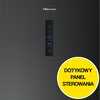 Lodówka HISENSE RB390N4BFC No Frost 186 cm Czarna Licowane drzwi Szuflada z regulacją wilgotności Szuflada z niższą temperaturą Kolor producenta Czarny