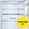 Lodówka HISENSE RB390N4BFC No Frost 186 cm Czarna Licowane drzwi Szuflada z regulacją wilgotności Szuflada z niższą temperaturą Kolor / wykończenie frontu Czarny