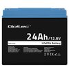 Akumulator QOLTEC 53702 24Ah 12.8V Napięcie [V] 12.8