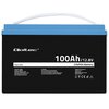 Akumulator QOLTEC 53705 100Ah 12.8V Pojemność wg. temperatury -15 - 70%