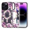 Etui TECH-PROTECT MagMood MagSafe do Apple iPhone 14 Pro Rose Floral