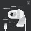 Kamera internetowa LOGITECH Brio 100 Full HD USB-A - 1080p Biały Funkcja wideokonferencji Nie