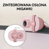 Kamera internetowa LOGITECH Brio 100 Full HD USB-A - 1080p Różowy Mikrofon wbudowany Tak