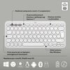 Zestaw LOGITECH Pebble 2 Combo Biały Komunikacja z komputerem Bezprzewodowa