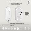 Zestaw LOGITECH Pebble 2 Combo Biały Interfejs Bluetooth