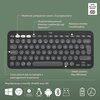 Zestaw LOGITECH Pebble 2 Combo Grafitowy Komunikacja z komputerem Bezprzewodowa