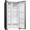 Lodówka HISENSE RS711N4AFE Side by side Nofrost 178.6cm Czarna Funkcja Convert Liczba agregatów 1