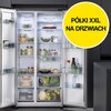 Lodówka HISENSE RS711N4AFE Side by side Nofrost 178.6cm Czarna Funkcja Convert Kolor / wykończenie boków Czarny