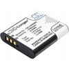 Bateria litowo-jonowa z oznaczeniami: "Model No: CS-LI90BMX", "Capacity: 1200mAh", "4.44Wh", "Type: Lithium-ion", "Volts: 3.7VDC", "Part No: LI-90B", oraz "WARRANTY VOID IF LABEL IS REMOVED". Widoczne jest logo "Cameron Sino" oraz oznaczenie "Made in Chin