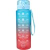 Butelka plastikowa EXCELLENT HOUSEWARE Butelka sportowa 1000 ml Czerwono-niebieski