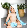 Ręcznik z kapturem BABYONO 346/02 100 x 100 cm Niebieski Rozmiar [cm] 100 x 100