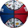 Piłka koszykowa WILSON NBA All Team Kolor Biało-czerwono-niebieski