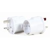 Adapter podróżny GEMBIRD A-AC-EUFUKM-01 Biały Rodzaj produktu Adapter