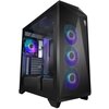 Obudowa MSI MPG Gungnir 300R Airflow Przyciski i regulatory Kontroler LED