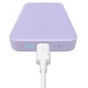 Powerbank BASEUS Magnetic Mini 10000 mAh 20W Fioletowy Typ kabla Kabel USB-C - USB-C