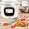 Multicooker TEFAL Cook4me Touch Pro CY943130 (Wi-Fi) z możliwością funkcjonalności AirFryera, z wbudowaną wagą oraz dostępem do ponad 1000 darmowych przepisów Pojemność [l] 6