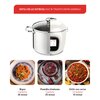 Multicooker TEFAL Cook4me Touch Pro CY943130 (Wi-Fi) z możliwością funkcjonalności AirFryera, z wbudowaną wagą oraz dostępem do ponad 1000 darmowych przepisów Konstrukcja Nieprzywierająca powłoka