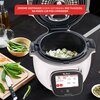 Multicooker TEFAL Cook4me Touch Pro CY943130 (Wi-Fi) z możliwością funkcjonalności AirFryera, z wbudowaną wagą oraz dostępem do ponad 1000 darmowych przepisów Konstrukcja Obudowa z tworzywa